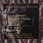 cover of cd: E. Jacquet de la Guerre: Sonates pour le Viollon 1707